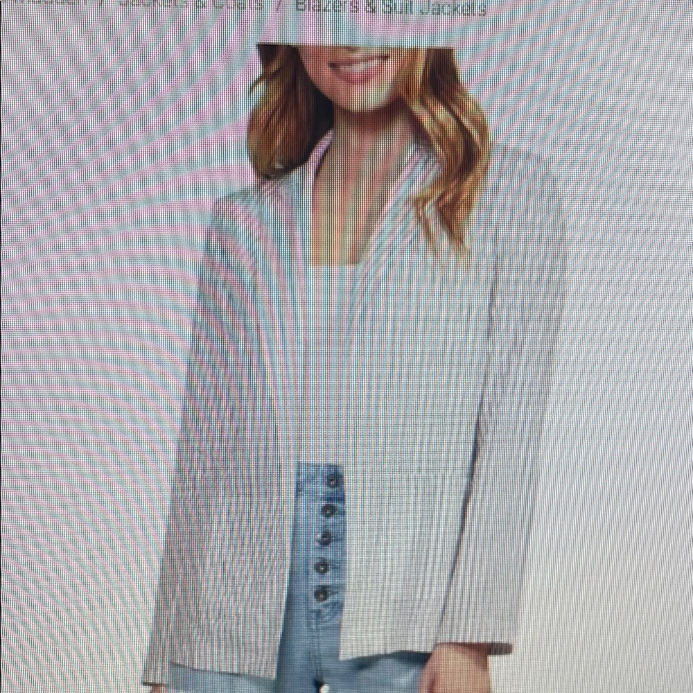 Elegant Striped Blazer for Women